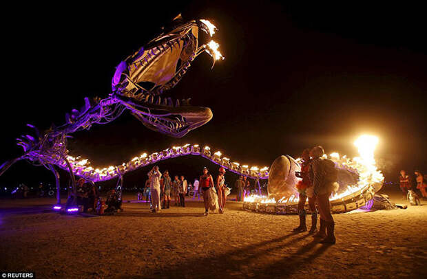 Фестиваль Burning Man 2015 в подробностях