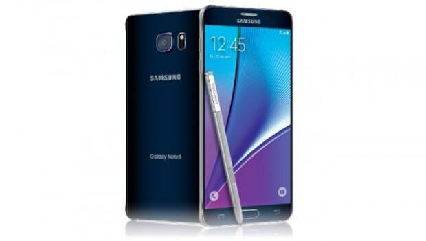 Samsung Galaxy Note 5 полностью выполнен из металла и стекла