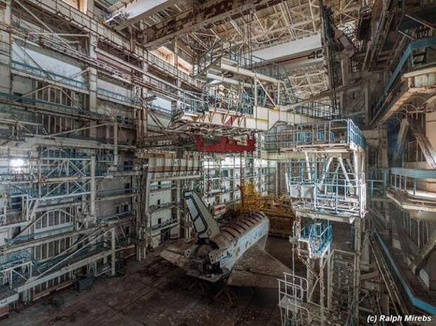 Артефакты советской космической программы «Энергия-Буран» на космодроме «Байконур»