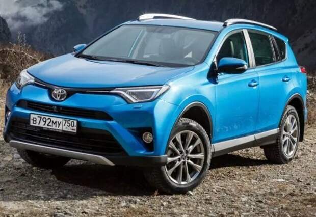 1 Место. Toyota RAV4 Угнано - 317 авто, статистика, угоны