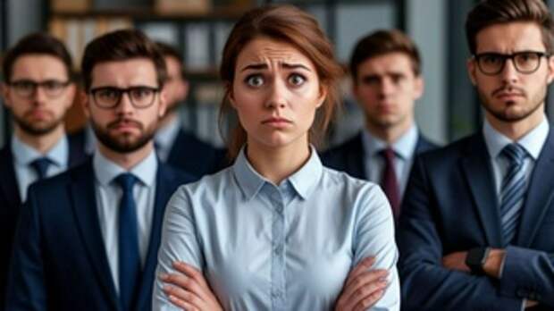 Неуверенный сотрудник на работе / Изображение сгенерировано YandexGPT 5 Pro / amic.ru