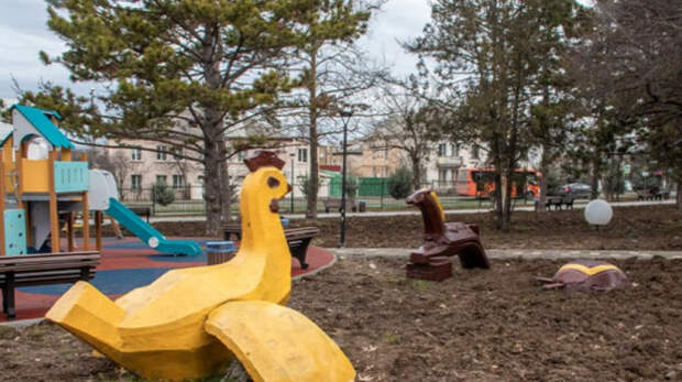 Благоустройство Студенческого сквера в Симферополе завершено