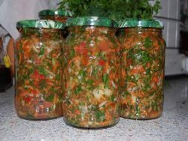 Заправка для рассольника и солянки на зиму 