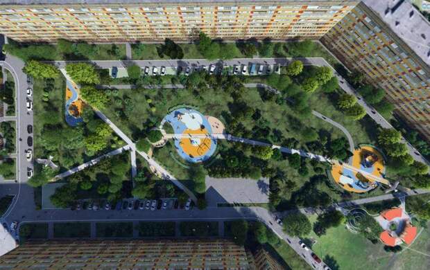 Двор на улице Жени Егоровой благоустроят за 86 млн рублей