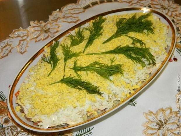 салат со шпротами салат со шпротами