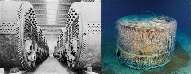 Титаник: тогда и сейчас 