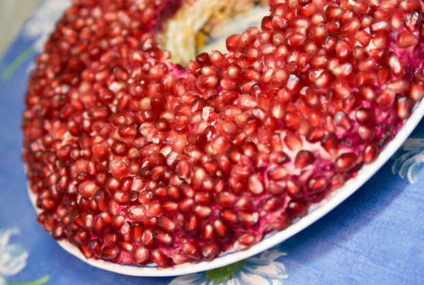 салат красная шапочка рецепт