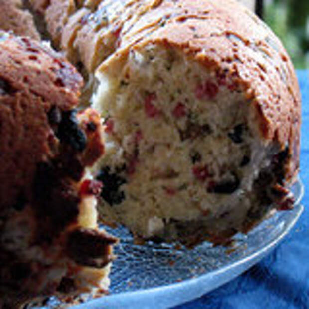Пикантный пирог с оливками