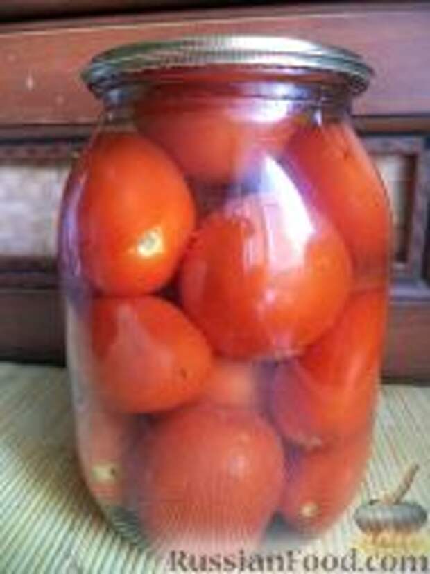 Фото к рецепту: Простые маринованные помидоры