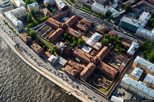 Санкт-Петербург с вертолета 