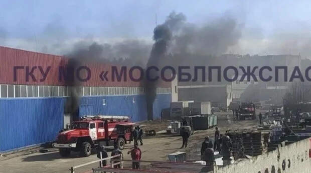 В Дубне горит научно-технический испытательный центр