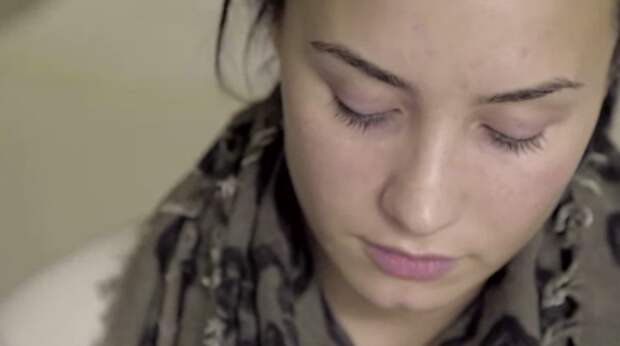 Demi's been candid about her struggles with eating disorders and depression, which is why it's especially brave of her to bare it all.