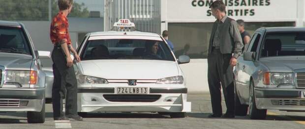 17. Peugeot 406 - Такси (1998) авто, знаменитые автомобили, кино, кинотачки