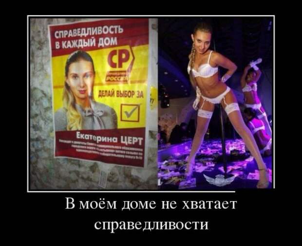 В моём доме не хватает справедливости демотиватор, юмор