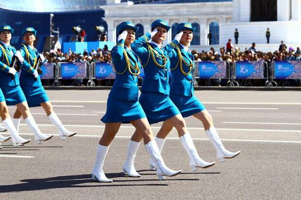 Степные амазонки: Девушки из армии Казахстана армия, девушки, казахстан