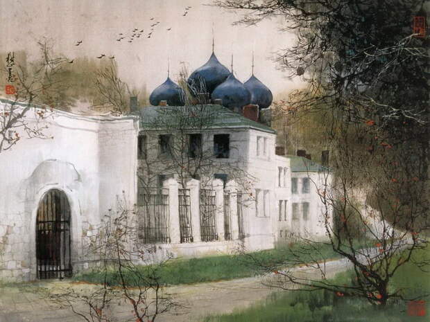 Пейзажи Liu Maoshan Пейзажи Liu Maoshan