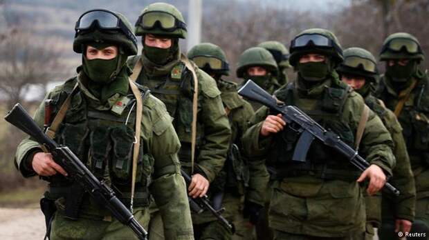 Зеленые человечки в Крыму