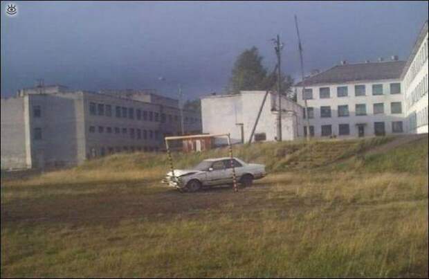 Нелепые атвомобильные аварии 18