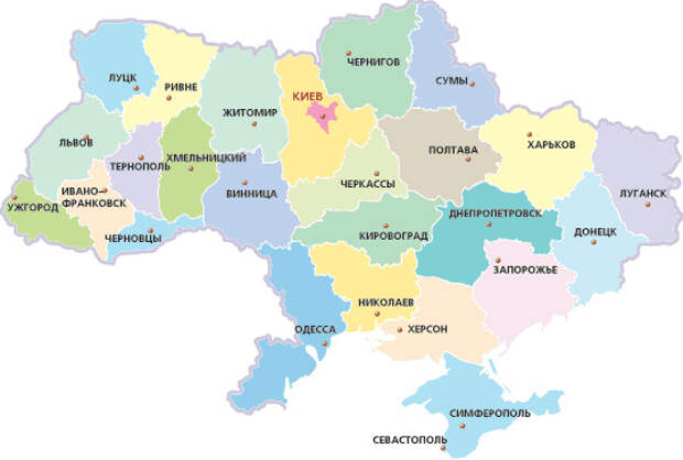 КартаУкраины