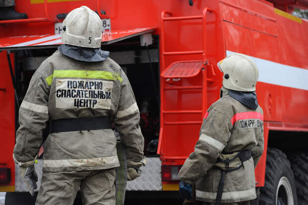 МЧС: открытое горение ликвидировано на месте пожара в Ногинске