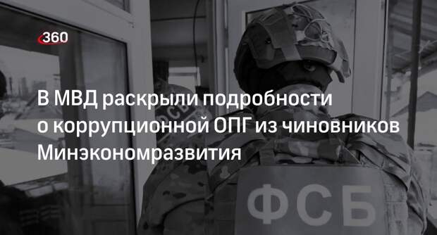 Ирина Волк сообщила подробности об ОПГ из чиновников Минэкономразвития