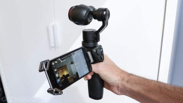 DJI Osmo — компактная 4К-камера с ручным стабилизатором (8 фото + видео)