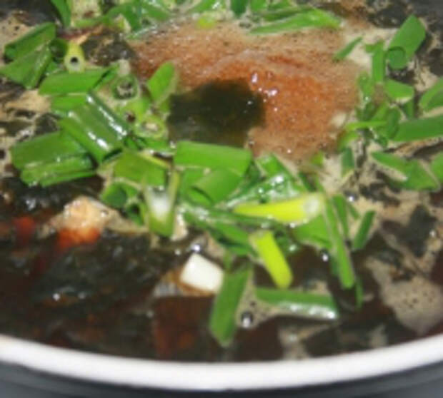 Мисо суп с курицей