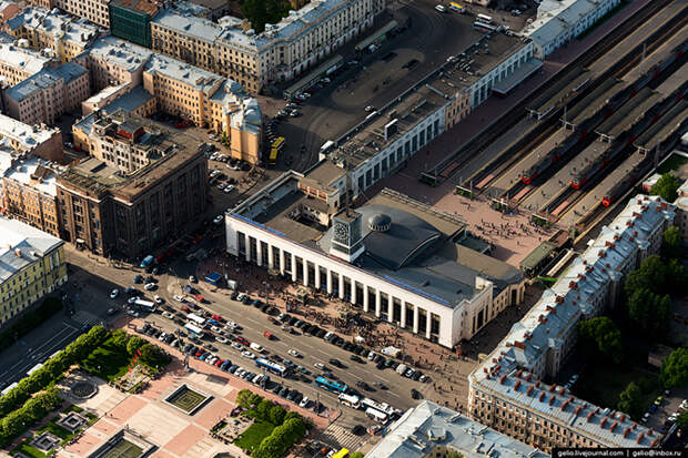 Санкт-Петербург с вертолета 