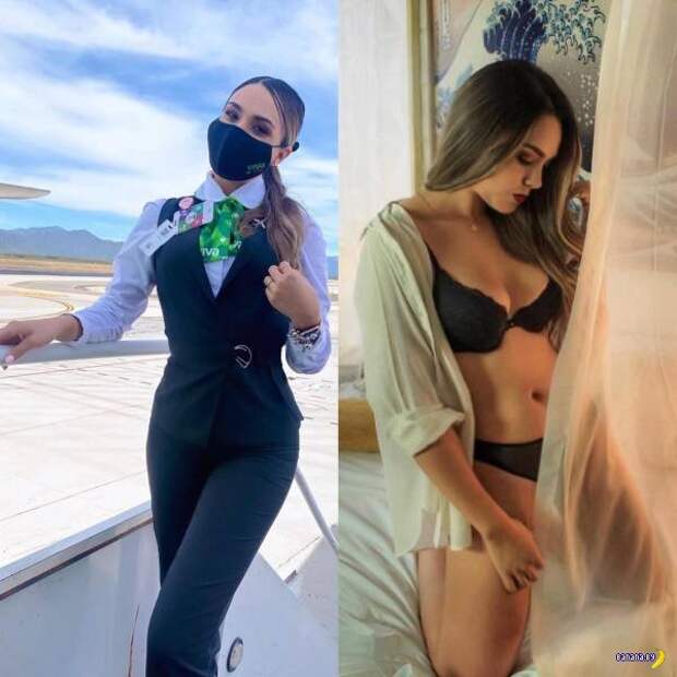 Раздеваем стюардесс! ✈️ - 16 Раздеваем стюардесс! ✈️ - 16