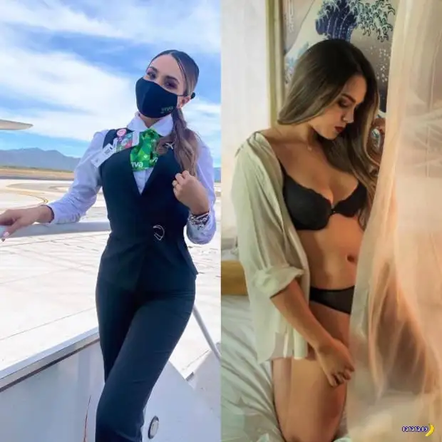 Раздеваем стюардесс! ✈️ - 16