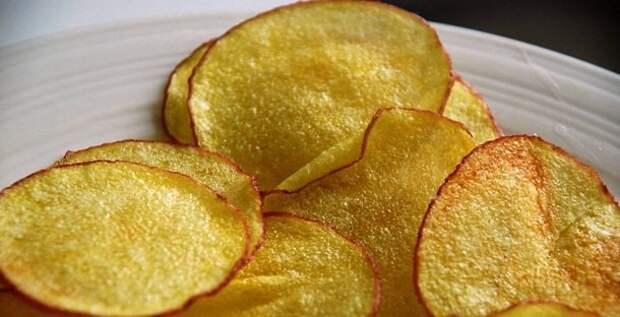 Как приготовить картофельные чипсы в микроволновке