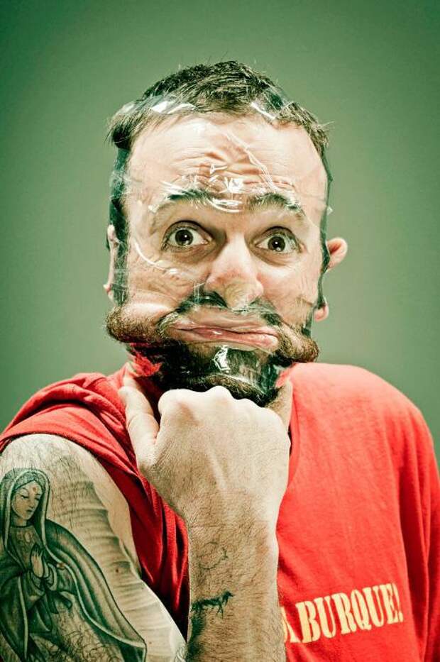Портретная фотография и скотч (8)