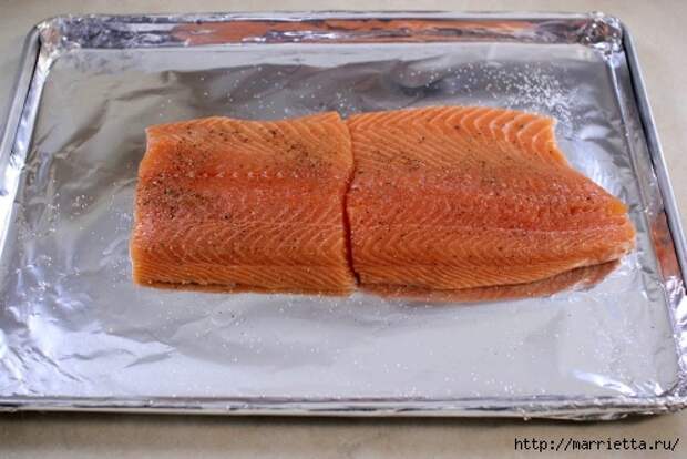 Запеченный лосось под сырной шубкой (10) (500x334, 151Kb)