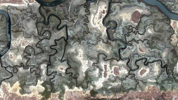 3. Сенегал google earth, земля, фото