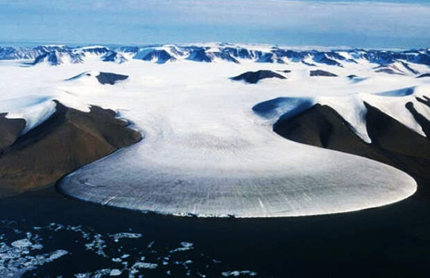 Айсмитте, Гренландия  мир, температура, холод