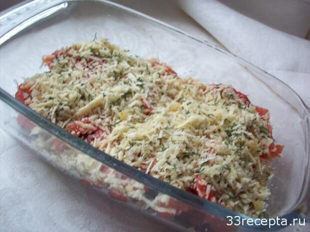 смесь брынзы с орехами