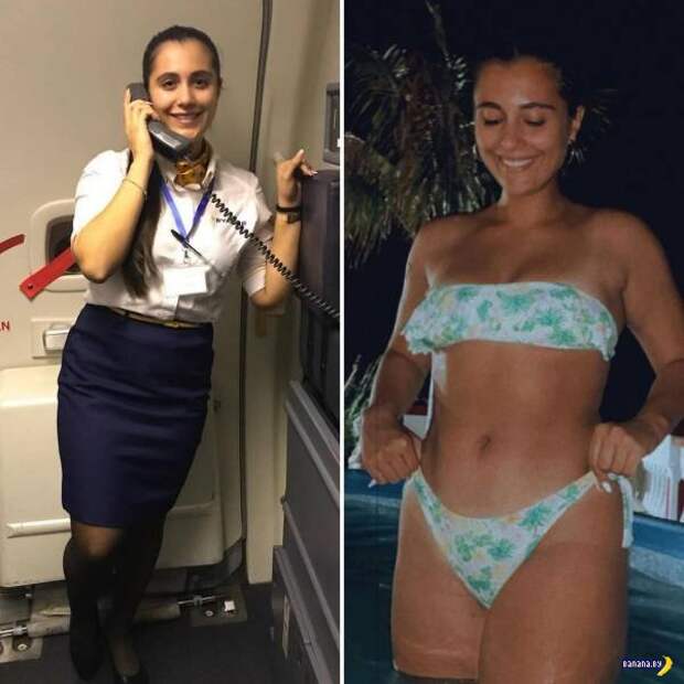 Раздеваем стюардесс! ✈️ - 16 Раздеваем стюардесс! ✈️ - 16