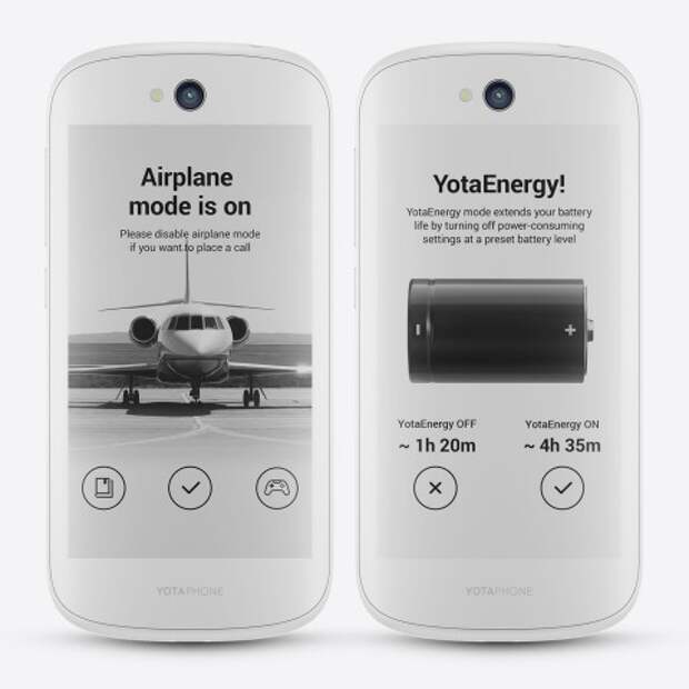 YotaPhone 2 выпущен в белом цвете