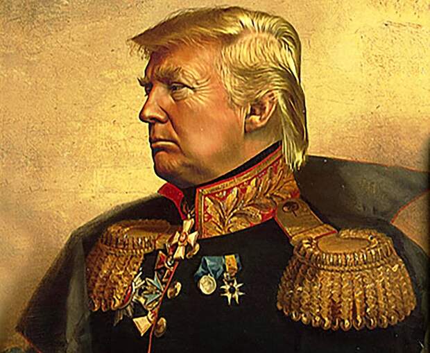 В США выпустят золотую монету с изображением «грозного Трампа» (ФОТО)