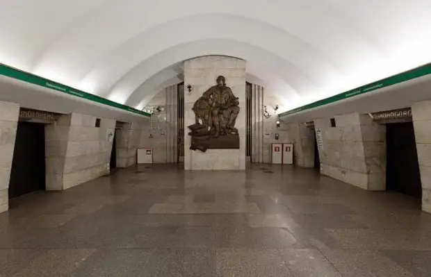 Ломоносовская метро, питер, подземка