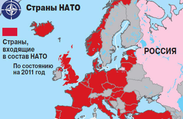 Сколько состоят в нато. Блок НАТО У границ России карта. НАТО состав стран на карте. Границы НАТО. Страны входящие в НАТО.