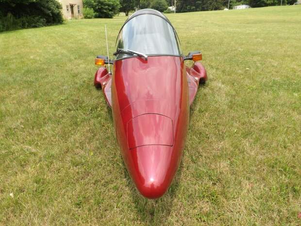 Мотоцикл Pulse Autocycle 1986 в форме самолета