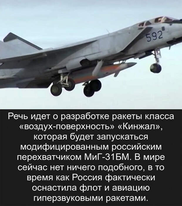 Российский «Кинжал» приставлен к горлу США Российский «Кинжал» приставлен к горлу США