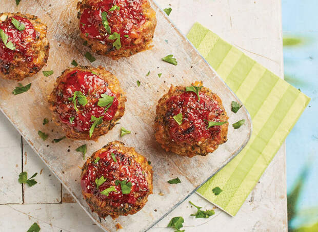 Маффины с индейкой. \ Фото: eatthis.com.
