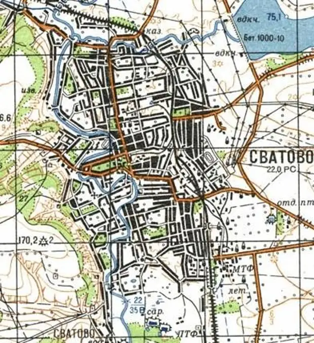 Карта сватово луганской области подробная с городами и поселками