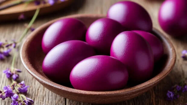 Забудьте про луковую шелуху и свеклу: искупайте яйца в аптечных таблетках, и на Пасху гости онемеют от глубокого сливового цвета