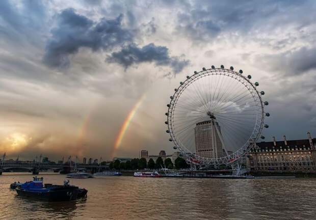 rainbows27 rainbows27 50 потрясающих фотографий двойной радуги