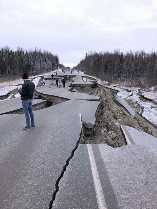 Странное землетрясение на Аляске