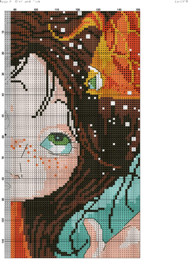 Girl and fish-002 (494x700, 464Kb)