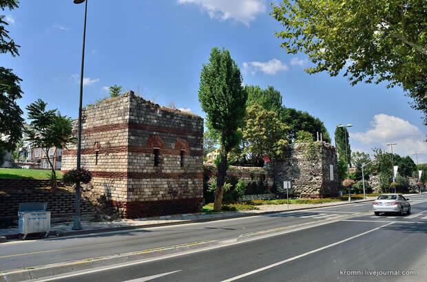Константинополь. Городские стены